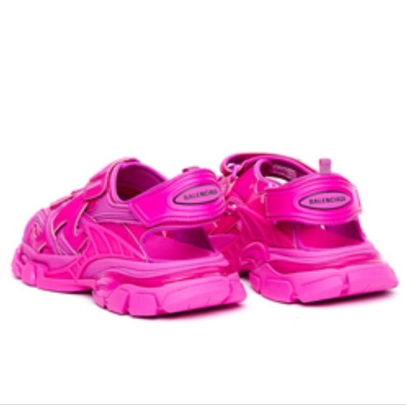 New Balenciaga Rubber Track Slingback Sandals, Sz 8 - Picture 5 of 10